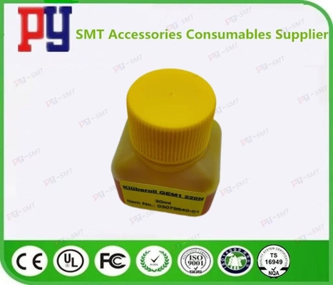 ASM / SIEMEN 03079640-01 Klueberoil Gem 1 220N 30ml Aceite SMT piezas de repuesto de la máquina