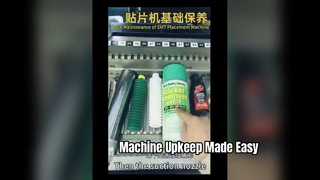 Mantenimiento básico de la máquina SMT Pick-and-Place